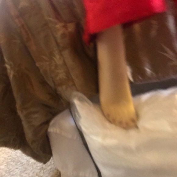 Red Satiny PJ Set size M - Picture 7 of 8